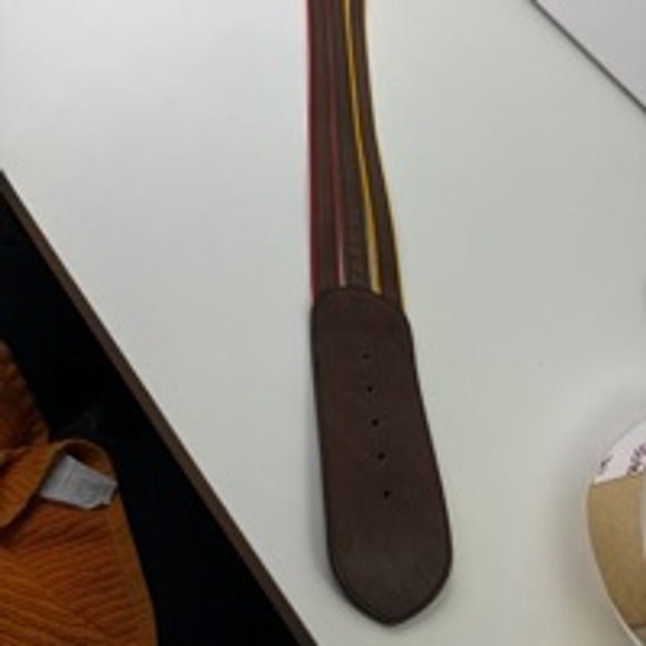 Women's Vintage Sportmax Leather Belt - Made in Italy size Small - Picture 4 of 6